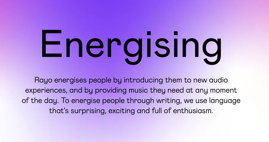 Energising as a tonal principle 