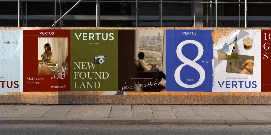 A billboard campaign for Vertus